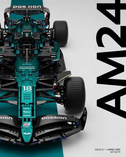Конструктор Nifeliz F1 AM24 RACING CAR NF10279 купить по лучшей