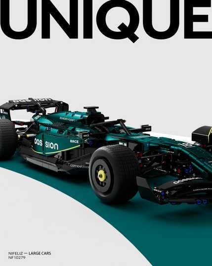 Конструктор Nifeliz F1 AM24 RACING CAR NF10279 купить по лучшей