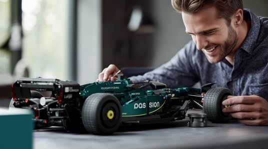 Nifeliz AM24 Racing Car ブロックモデル Конструктор Nifeliz F1 AM24 RACING CAR NF10279 купить по лучшей